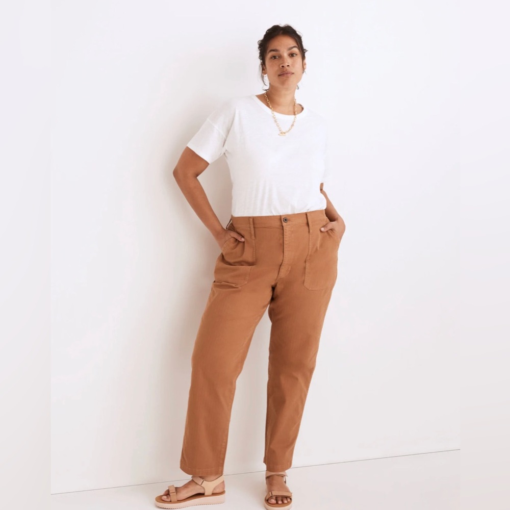 Madewell The Perfect Vintage Straight Workwear Pant Sz 30
